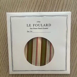 Sezane Multicolor Striped Scarf